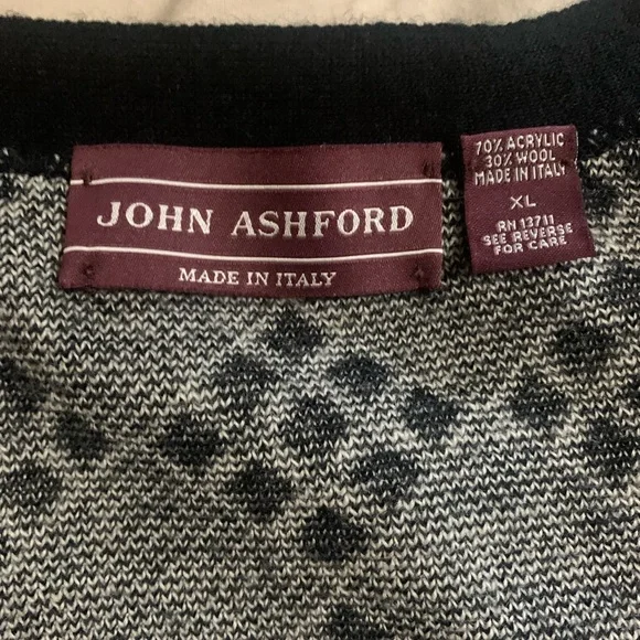 VINTAGE John Ashford Cardigan - Picture 6 of 8